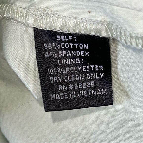 Vintage Y2K B Moss Mint Green Surplice Neckline Sleeveless Dress Size 14 - Picture 12 of 15